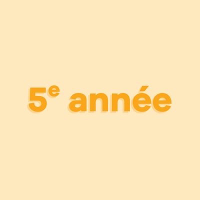 Image 5e année